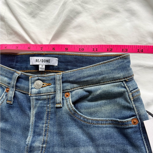 Re/Done wide leg denim - Picture 3 of 10